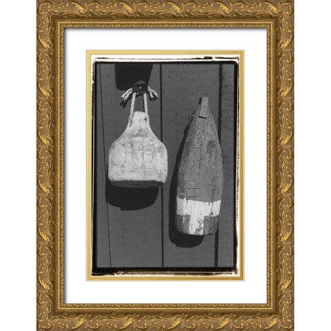 Marks the Spot Gold Ornate Wood Framed Art Print with Double Matting by DeNardo, Laura