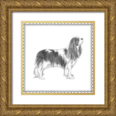 Best in Show IV Gold Ornate Wood Framed Art Print with Double Matting by Meagher, Megan