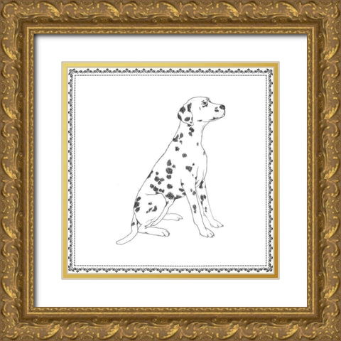 Best in Show V Gold Ornate Wood Framed Art Print with Double Matting by Meagher, Megan