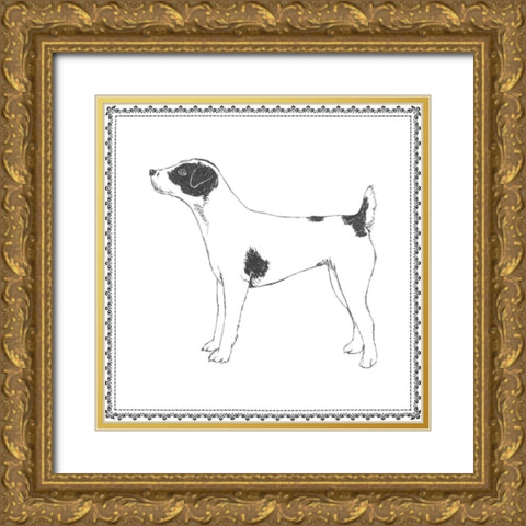 Best in Show VI Gold Ornate Wood Framed Art Print with Double Matting by Meagher, Megan