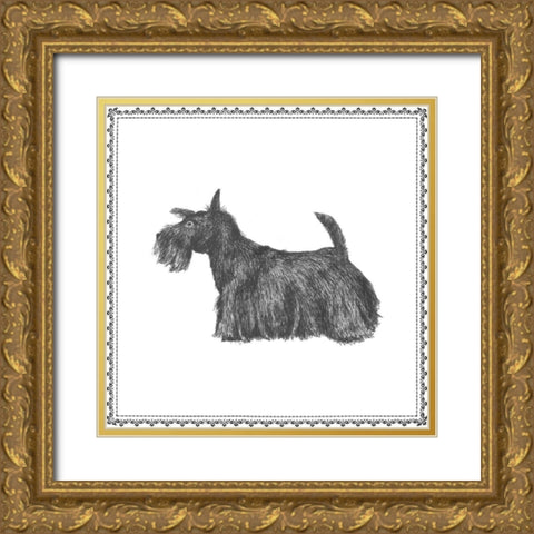 Best in Show IX Gold Ornate Wood Framed Art Print with Double Matting by Meagher, Megan