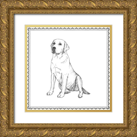 Best in Show XII Gold Ornate Wood Framed Art Print with Double Matting by Meagher, Megan