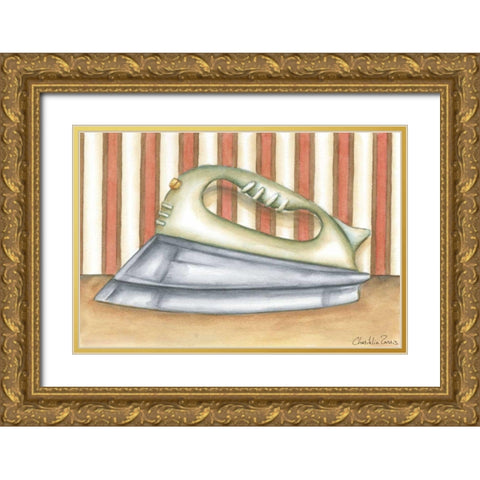 Acme Delux Iron Gold Ornate Wood Framed Art Print with Double Matting by Zarris, Chariklia