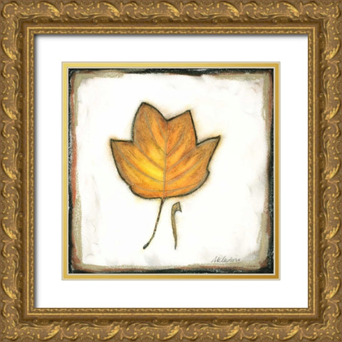 Fall Color IV Gold Ornate Wood Framed Art Print with Double Matting by Ludwig, Alicia