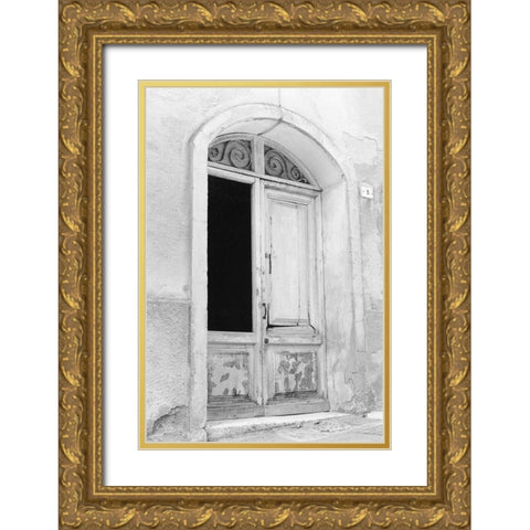 Humble  Gold Ornate Wood Framed Art Print with Double Matting by DeNardo, Laura