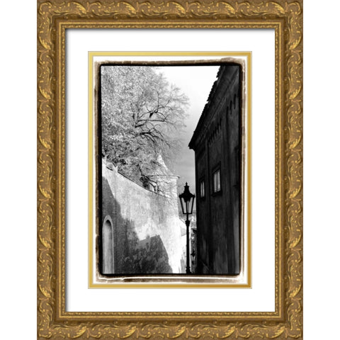 Glimpses of Prague II Gold Ornate Wood Framed Art Print with Double Matting by DeNardo, Laura