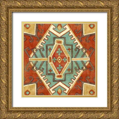 Small Turkish Spice I Gold Ornate Wood Framed Art Print with Double Matting by Zarris, Chariklia