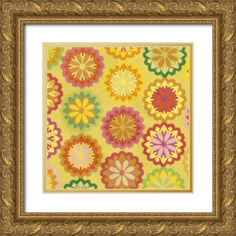 Sunny Day I Gold Ornate Wood Framed Art Print with Double Matting by Zarris, Chariklia