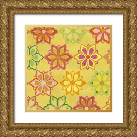 Sunny Day II Gold Ornate Wood Framed Art Print with Double Matting by Zarris, Chariklia