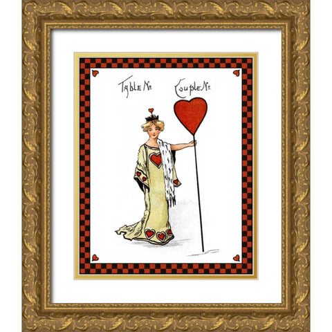 Bridge Party IV Gold Ornate Wood Framed Art Print with Double Matting by Vision Studio