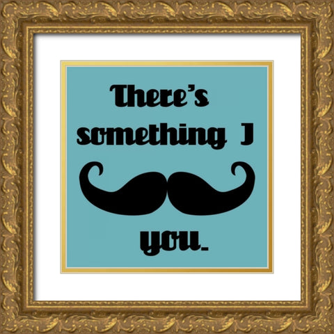 Theres Something I Must Ask Gold Ornate Wood Framed Art Print with Double Matting by Vision Studio