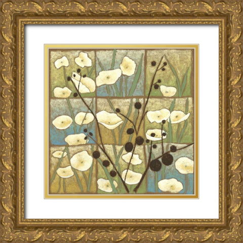 Orchard View I Gold Ornate Wood Framed Art Print with Double Matting by Zarris, Chariklia