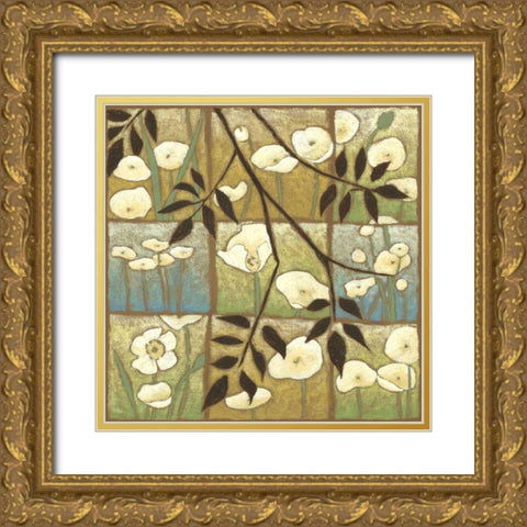 Orchard View II Gold Ornate Wood Framed Art Print with Double Matting by Zarris, Chariklia