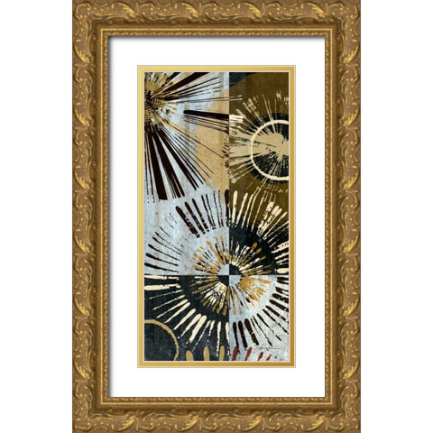 Outburst II Gold Ornate Wood Framed Art Print with Double Matting by Burghardt, James