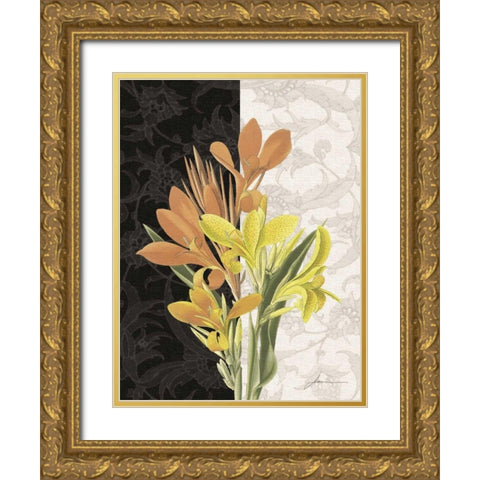 Centerpiece I Gold Ornate Wood Framed Art Print with Double Matting by Burghardt, James