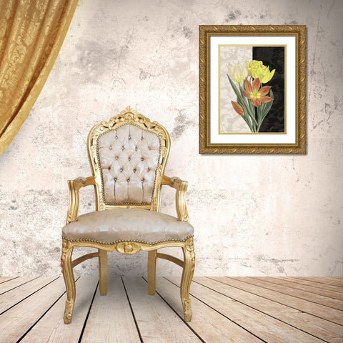 Centerpiece II Gold Ornate Wood Framed Art Print with Double Matting by Burghardt, James