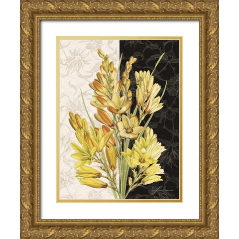 Centerpiece IV Gold Ornate Wood Framed Art Print with Double Matting by Burghardt, James