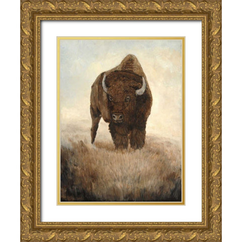 I am the One Gold Ornate Wood Framed Art Print with Double Matting by Winkler, Kathy