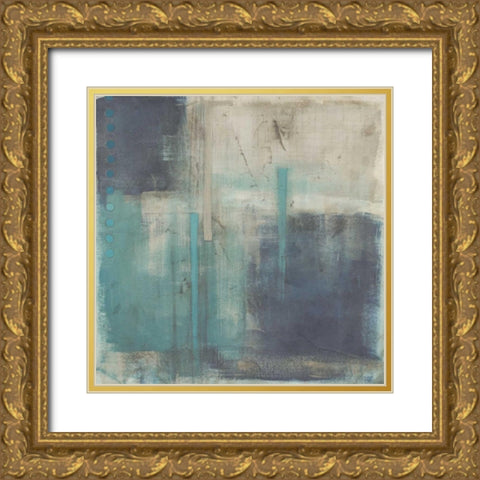 Crossfade I Gold Ornate Wood Framed Art Print with Double Matting by Vess, June Erica