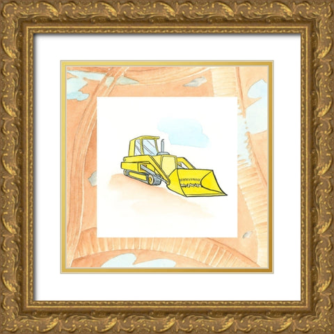 Charlies Loader Gold Ornate Wood Framed Art Print with Double Matting by Swinford, Charles