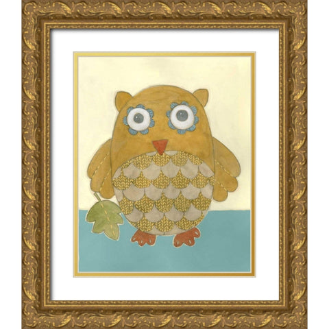 Lillians Lovies I Gold Ornate Wood Framed Art Print with Double Matting by Zarris, Chariklia