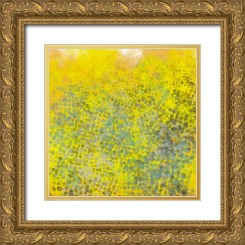 Hive I Gold Ornate Wood Framed Art Print with Double Matting by Johnson, Jason