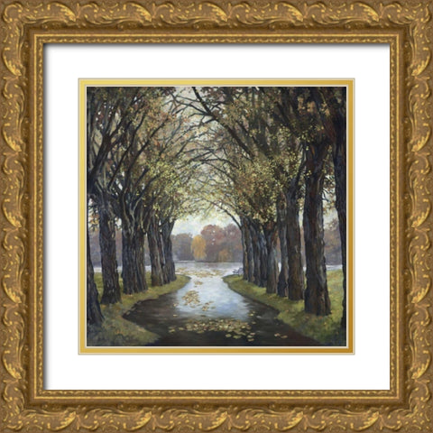 Lakes Rendezvous I Gold Ornate Wood Framed Art Print with Double Matting by Reynolds, Graham