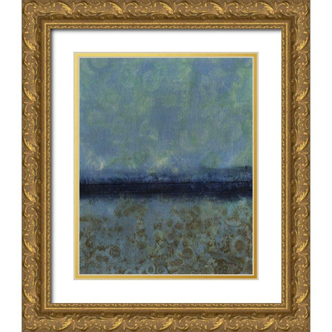 Diffused Light I Gold Ornate Wood Framed Art Print with Double Matting by Green-Aldridge, W.