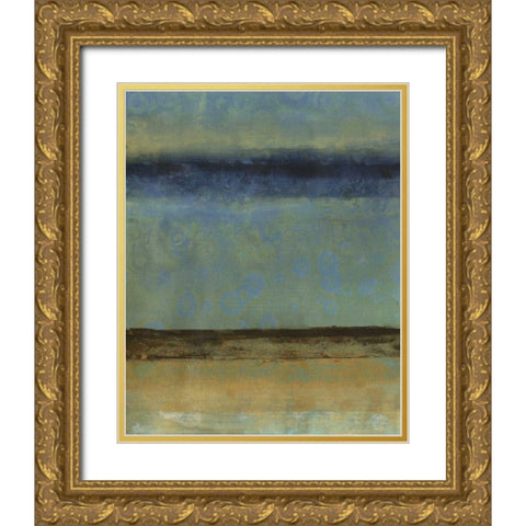 Diffused Light VI Gold Ornate Wood Framed Art Print with Double Matting by Green-Aldridge, W.