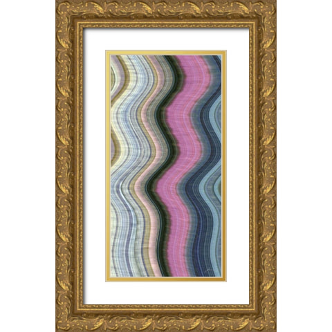 Rumba IV Gold Ornate Wood Framed Art Print with Double Matting by Burghardt, James