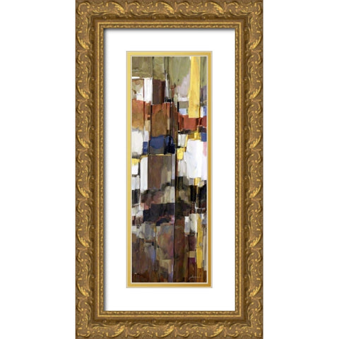 Rock I Gold Ornate Wood Framed Art Print with Double Matting by Burghardt, James