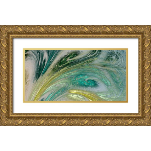 Altitude VI Gold Ornate Wood Framed Art Print with Double Matting by Burghardt, James