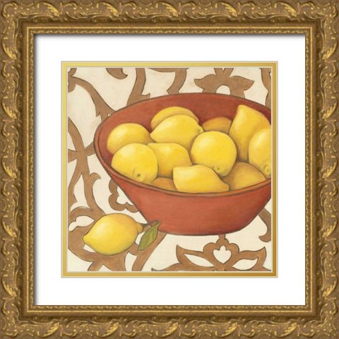 Small Seasons Best IV Gold Ornate Wood Framed Art Print with Double Matting by Meagher, Megan