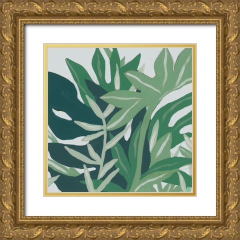 Loquat Gold Ornate Wood Framed Art Print with Double Matting by Unknown