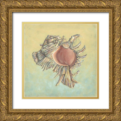 Sand and Sea IV Gold Ornate Wood Framed Art Print with Double Matting by Vision Studio