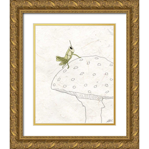 Summer Chorus IV Gold Ornate Wood Framed Art Print with Double Matting by Ludwig, Alicia