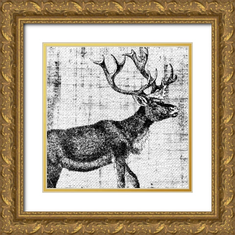 Northwest Territory III Gold Ornate Wood Framed Art Print with Double Matting by Vision Studio