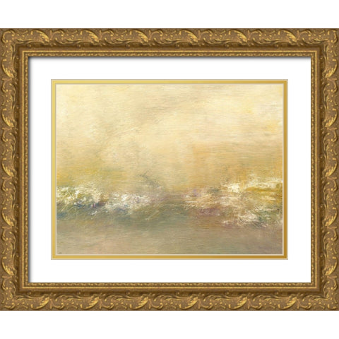 Morning II Gold Ornate Wood Framed Art Print with Double Matting by Gordon, Sharon