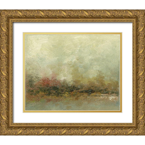 Wander II Gold Ornate Wood Framed Art Print with Double Matting by Gordon|Sharon
