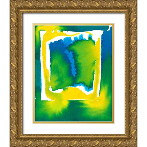 Instantaneous I Gold Ornate Wood Framed Art Print with Double Matting by Stramel, Renee W.