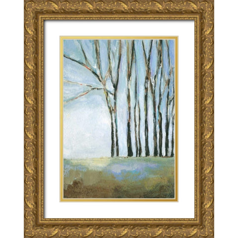 The Day His Heart Returned Gold Ornate Wood Framed Art Print with Double Matting by Long, Christina
