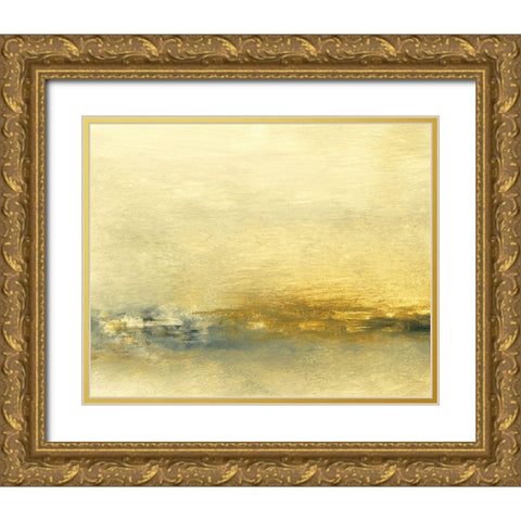 Low Country III Gold Ornate Wood Framed Art Print with Double Matting by Gordon, Sharon