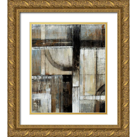 Existence I Gold Ornate Wood Framed Art Print with Double Matting by OToole, Tim