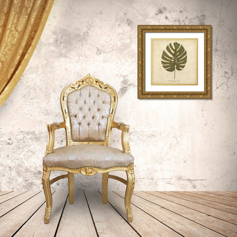 Windowleaf Gold Ornate Wood Framed Art Print with Double Matting by Davis, Becky