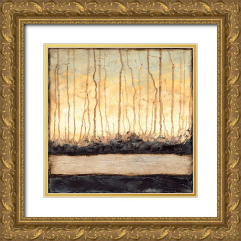 Winter Reverie II Gold Ornate Wood Framed Art Print with Double Matting by Goldberger, Jennifer