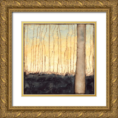 Winter Reverie III Gold Ornate Wood Framed Art Print with Double Matting by Goldberger, Jennifer