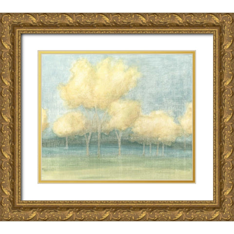 Solace I Gold Ornate Wood Framed Art Print with Double Matting by Meagher, Megan