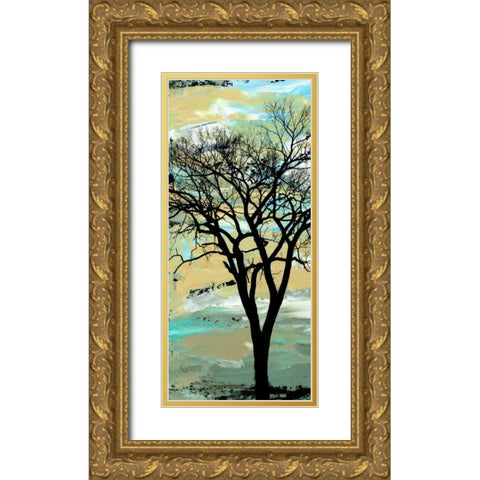 December Morning I Gold Ornate Wood Framed Art Print with Double Matting by Ludwig, Alicia