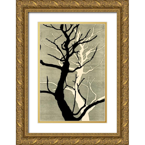 Winter Hollow II Gold Ornate Wood Framed Art Print with Double Matting by Ludwig, Alicia
