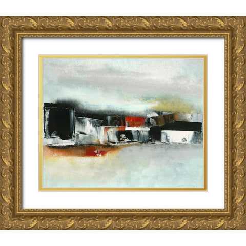 Northwest Passage XI Gold Ornate Wood Framed Art Print with Double Matting by Gordon, Sharon